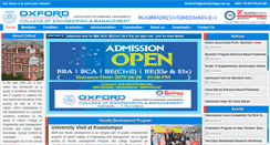 Desktop Screenshot of oxfordcollege.edu.np